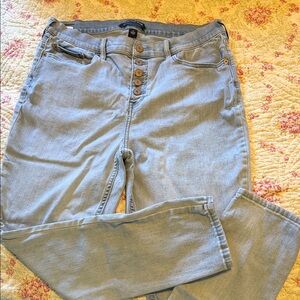 Calvin Klein Jeans High Rise Light Blue